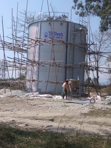 500 KL Zinc Aluminium Water Storage Tanks