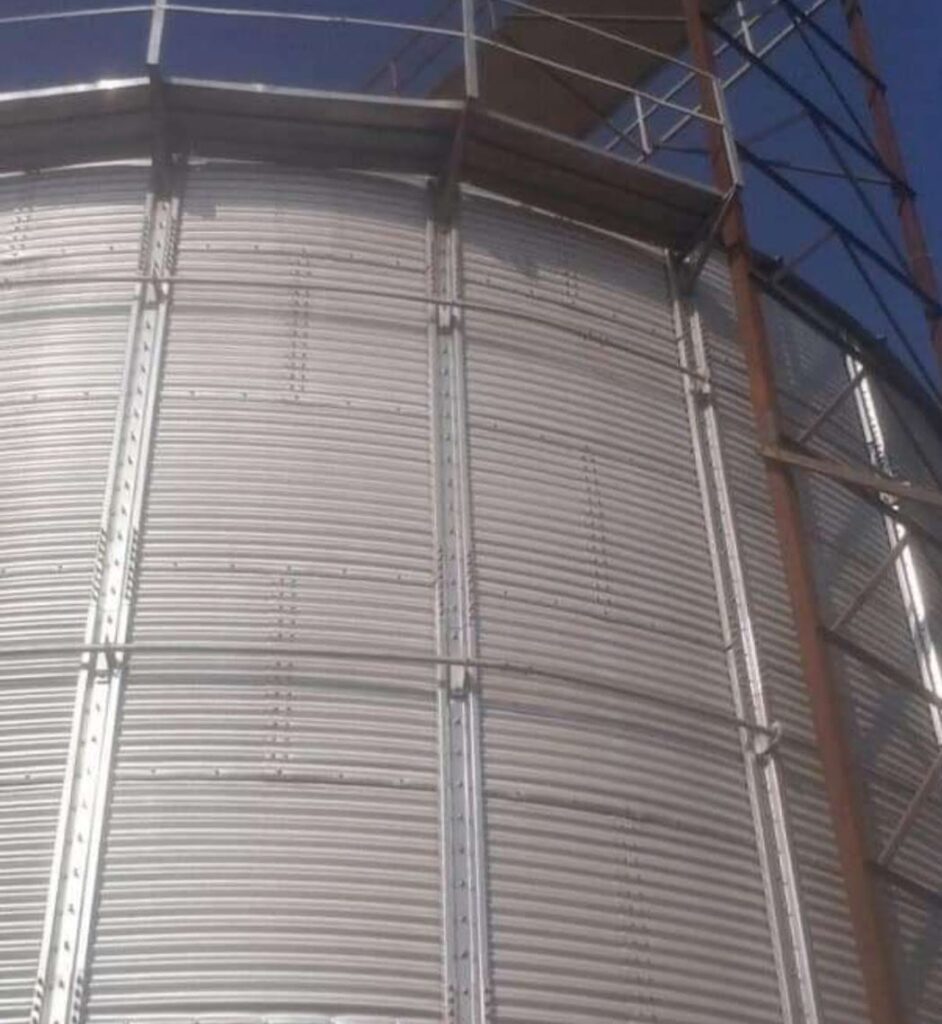 Flat Bottom Grain Storage Silos