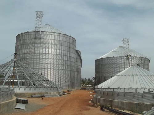 GI Grain Storage Silos