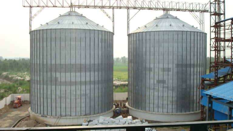 Grain Flat Bottom Silos