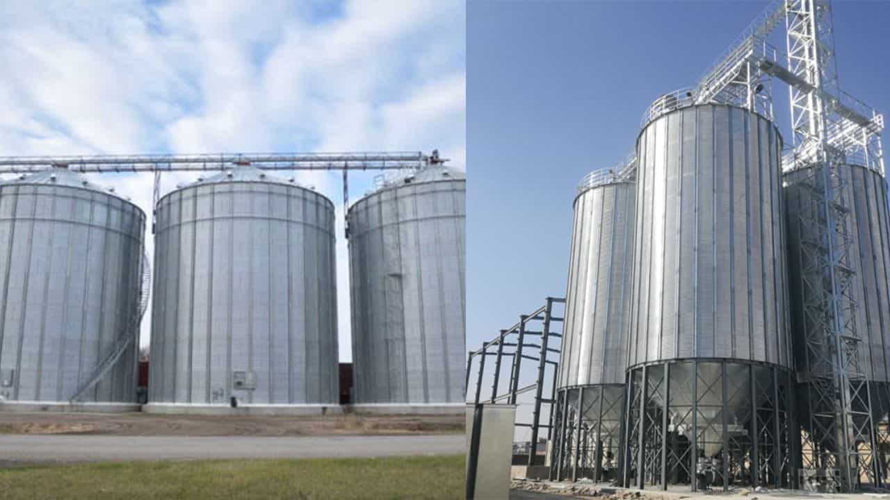 Hopper Bottom Silo vs  Flat Bottom Silo: Understand the Difference between these two